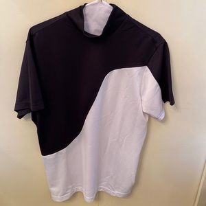 Mens J.Lindeberg mock collar short sleeve